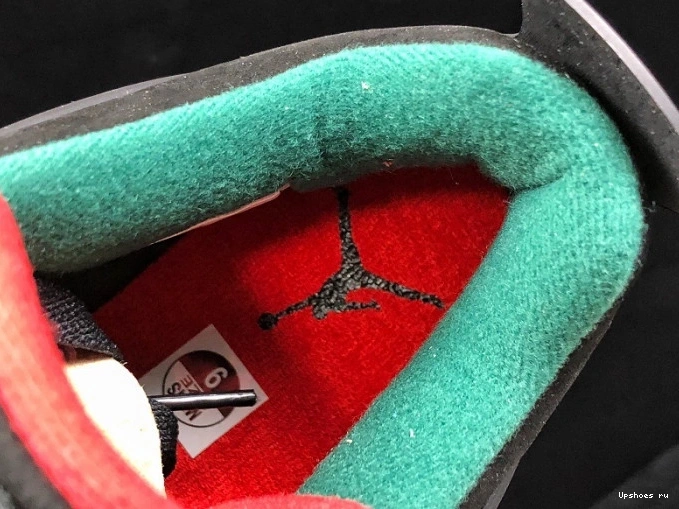 Jordan Red 4 Air Black NRG AQ3816-063 Gorge Green-Varsity 1117